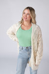 IN STOCK Open Knit Cardigan - Ivory