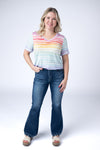Sophie Top - Rainbow Stripes