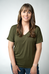 Chloe Cozy Top - Dark Olive