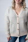 IN STOCK Pattern Mix Neutral Cardigan