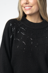 Sequin Webs Sweater
