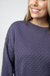 Gianna Pullover Sweater - Slate Blue