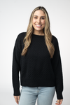 Gianna Pullover Sweater - Black