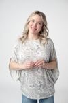 IN STOCK Darcy Dolman - Vintage Grey Floral