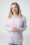 Hailey Pullover Hoodie - American Stars and Stripes