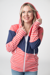 Colorblock Fullzip - Liberty Stars, Navy, and Stripes Trio