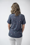Sophie Top - Blue Liberty Stars