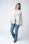 Kinsley Cardigan - Pink and Green Mix