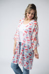 Patriotic Cherries Kimono