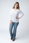 IN STOCK Larissa Long Sleeve - White