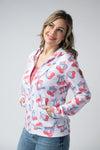 Fullzip Hoodie - Patriotic Cherries