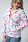 Fullzip Hoodie - Patriotic Cherries