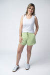 French Terry Stevie Shorts - Spring Leaf