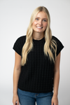 Kelly Knitted Top - Black