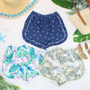 Dolphin Shorts - Tropical Leaf