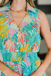 Don't Be Shy, Babe Sleeveless Dress in Mint