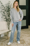 Early Day Quilted Half Zip Pullover