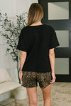 Effortless Edit Boxy Tee in Black