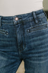Emmy High Waist Bootcut Jean with Welt Pockets