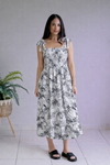 Enchanted Teal Garden Dress