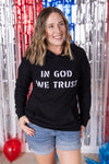IN STOCK Corrine Embroidered Hoodie - In God We Trust