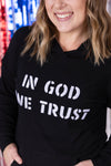 IN STOCK Corrine Embroidered Hoodie - In God We Trust