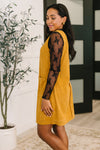 Feeling That Way Corduroy Dress