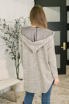 First Things First Hooded Cardigan in Neutral