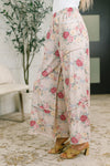 Follow the Flow Wide Leg Floral Bottoms