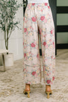 Follow the Flow Wide Leg Floral Bottoms