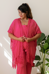 Fuchsia Flow Cardigan