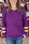 IN STOCK GameDay Larissa Long Sleeve Top - Minnesota