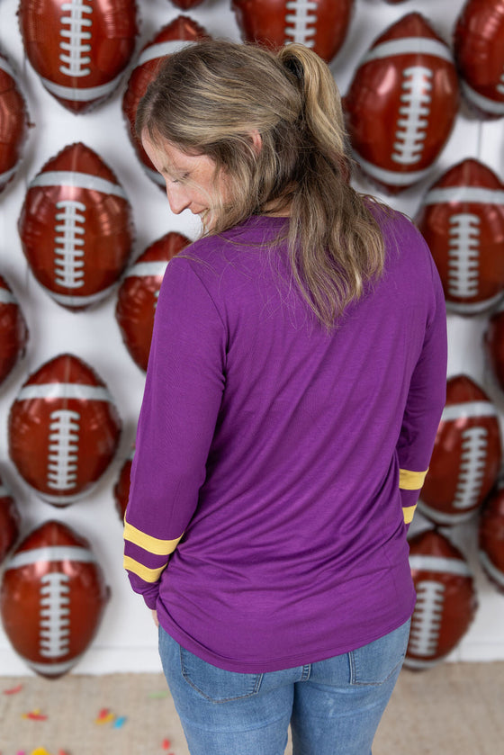 IN STOCK GameDay Larissa Long Sleeve Top - Minnesota