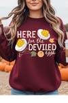 Here For The Eggs Graphic Tee
