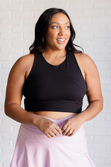  Get Moving Racer Back Crop Tank