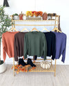 Gianna Pullover Sweater - Olive