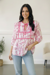 Where is the Garden Party Tie Blouse