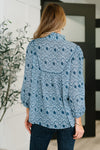 I Gave You My Heart Floral Babydoll Blouse