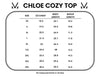 Chloe Cozy Top - Brown