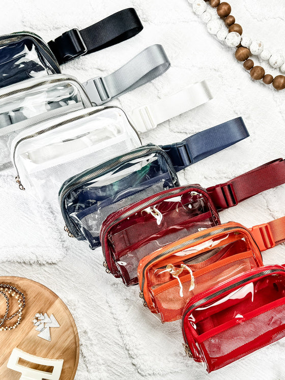 IN STOCK Clear Bag - Multiple Color Options