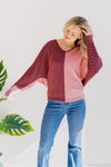 Dusky Rose Duo Top