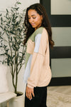 Jungle Trails Colorblock Top