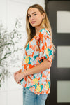 Lei Me Down V-Neck Top