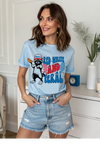 Red, White & Feral Graphic Tee