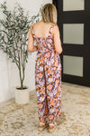Live Your Best Life Floral Jumpsuit in Retro Floral