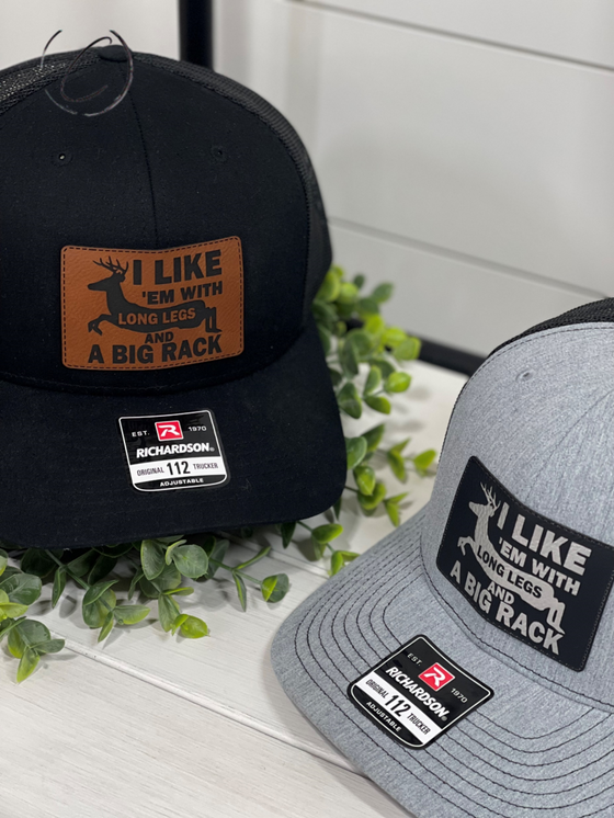 Long Legs & Big Rack Patch Snapback Hat