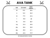 Ava Tank - Tropical Palm