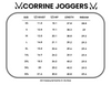 IN STOCK Corrine Joggers - Black