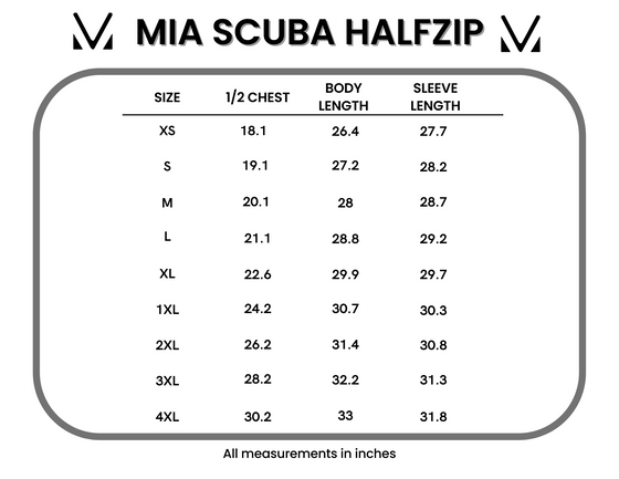 IN STOCK Mia Scuba Halfzip - Black