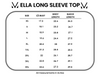IN STOCK Ella Long Sleeve Top - Sage